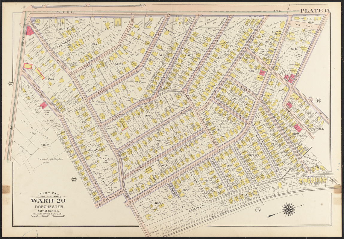 Atlas of the city of Boston, Dorchester, Mass.