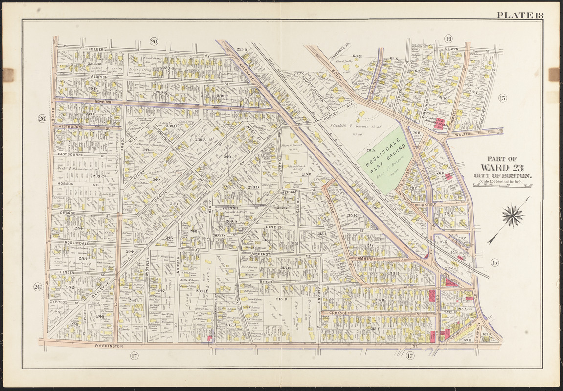 Atlas of the city of Boston, West Roxbury