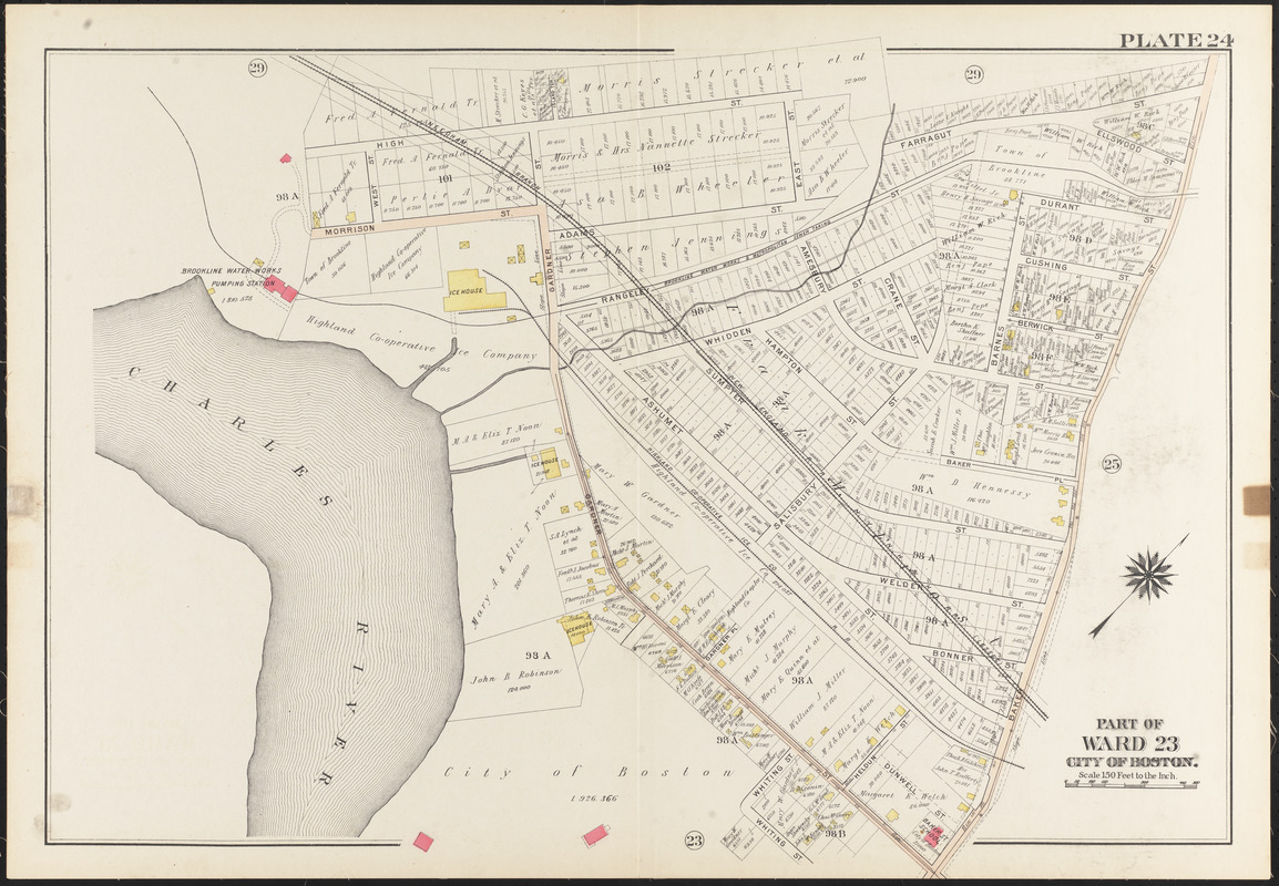 Atlas Of The City Of Boston, West Roxbury - Digital Commonwealth