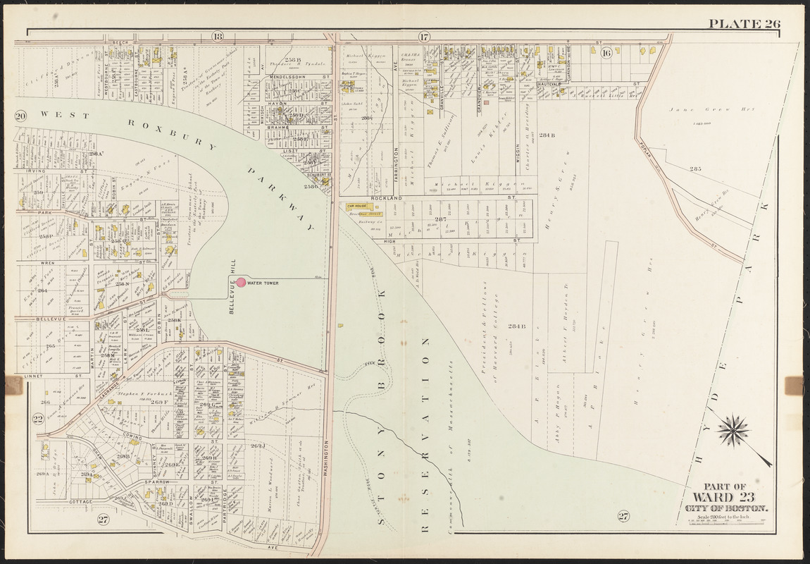 Atlas of the city of Boston, West Roxbury - Digital Commonwealth