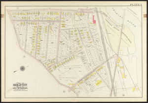 Atlas of the city of Boston, ward 25, Brighton