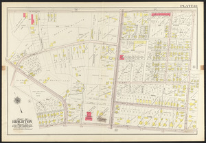 Atlas of the city of Boston, ward 25, Brighton