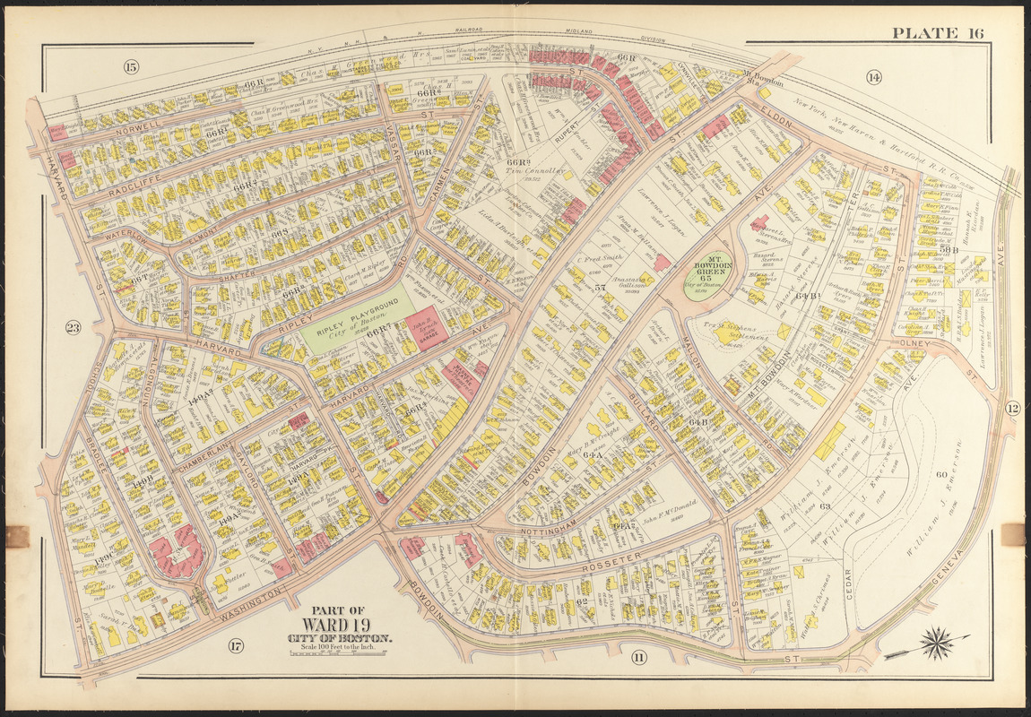 Atlas of the city of Boston, Dorchester