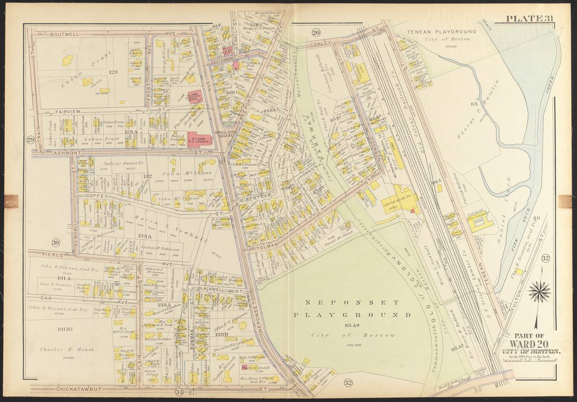 Atlas of the city of Boston, Dorchester - Digital Commonwealth