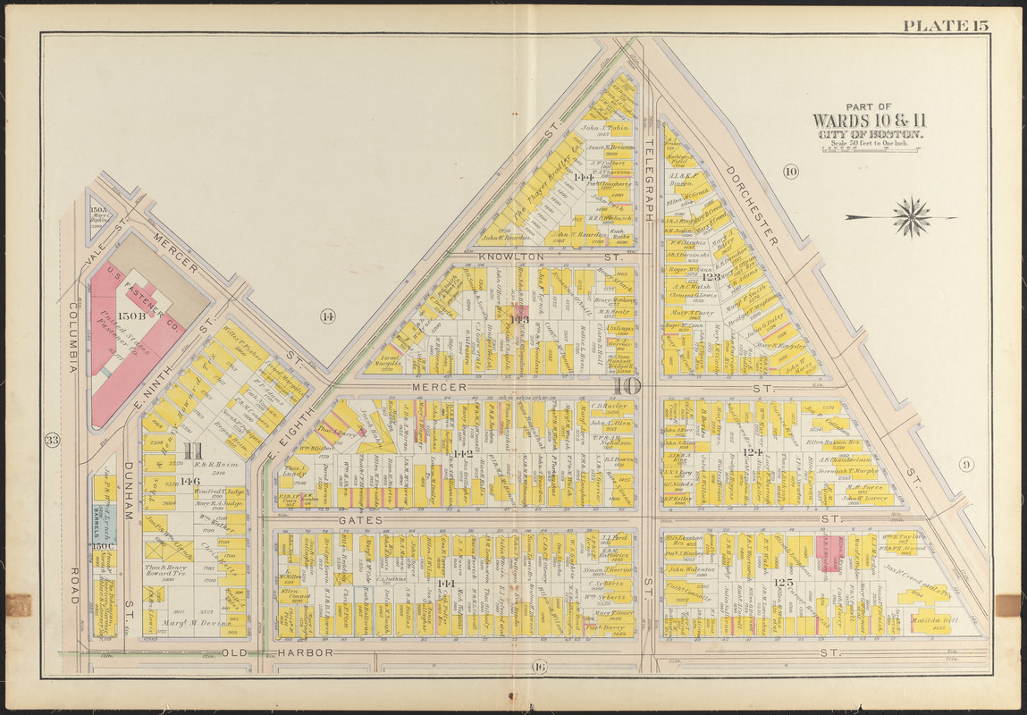 Atlas of the city of Boston, South Boston