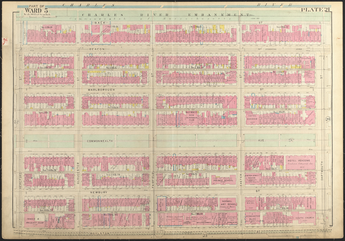 Atlas of the city of Boston, Boston proper and Back Bay