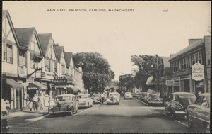 Main Street, Falmouth, Cape Cod, Massachusetts