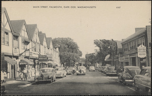 Main Street, Falmouth, Cape Cod, Massachusetts