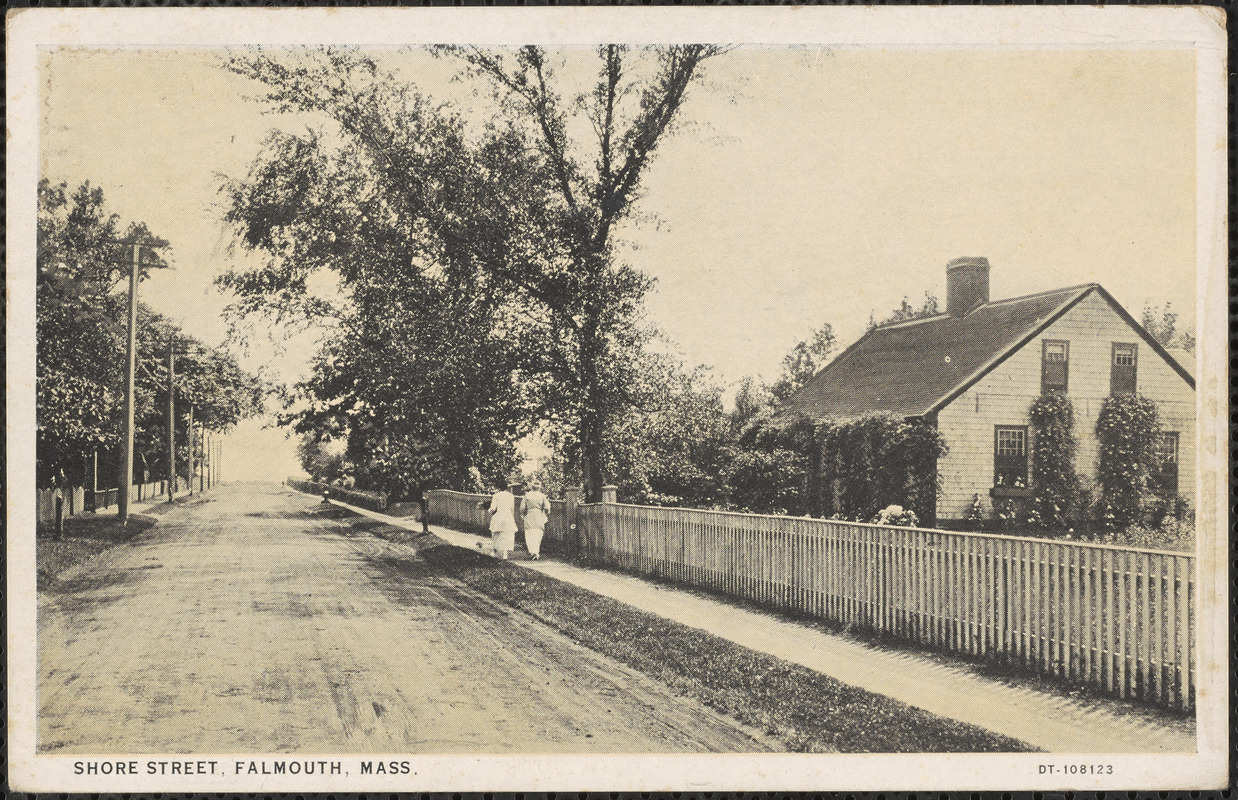 Shore Street, Falmouth, Mass. - Digital Commonwealth