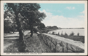 Street View, Falmouth, Cape Cod, Mass.