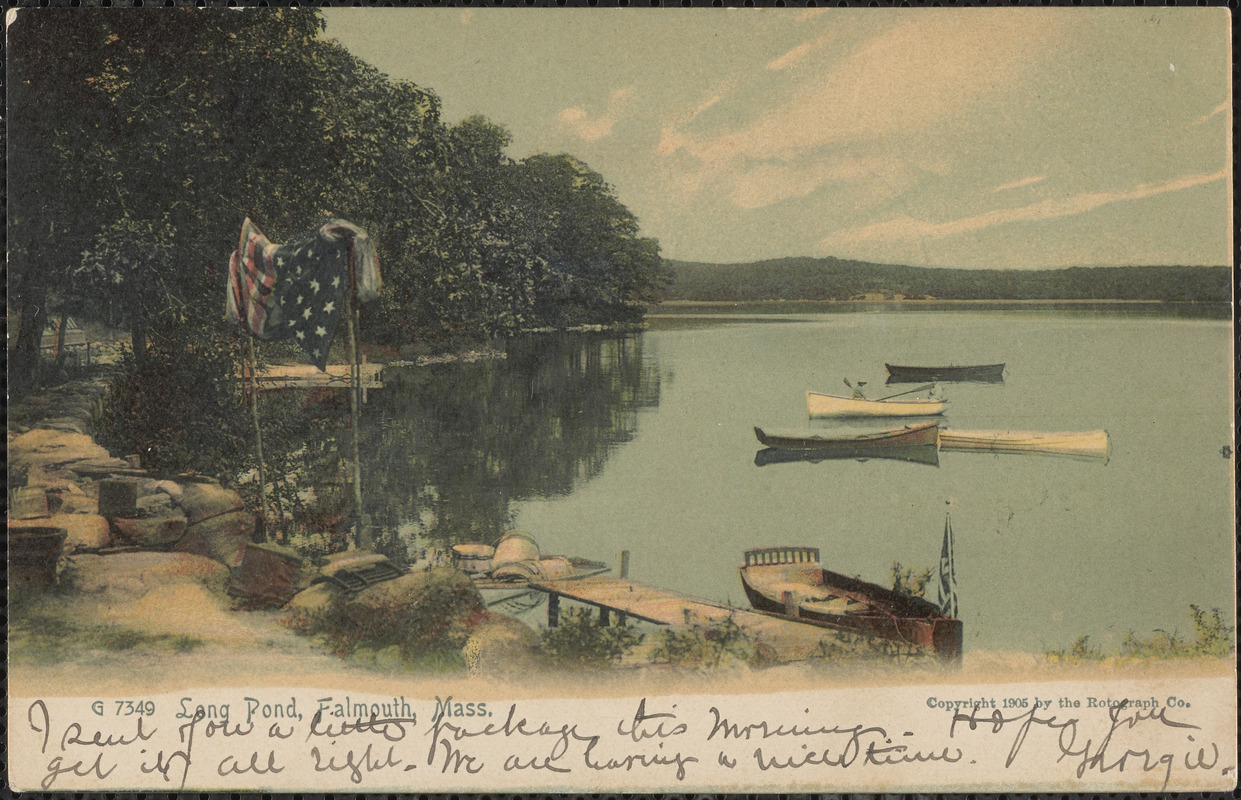 Long Pond, Falmouth, Mass. Digital Commonwealth