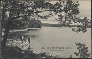 Long Pond, from Pumping Station, Falmouth, Mass.