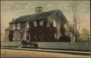 First Post Office, Falmouth, Mass. (1795)