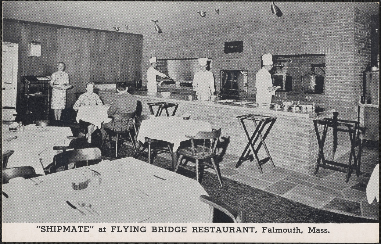 "Shipmate" at Flying Bridge Restaurant, Falmouth, Mass.