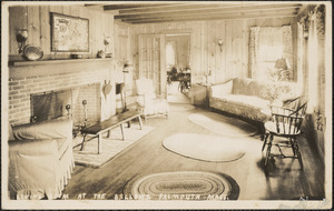 Living Room at the Bellows, Falmouth, Mass.