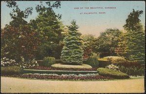 One of the Beautiful Gardens at Falmouth, Mass.