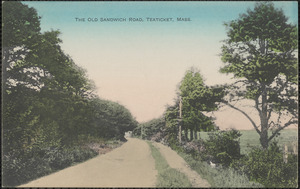 The Old Sandwich Road, Teaticket, Mass.