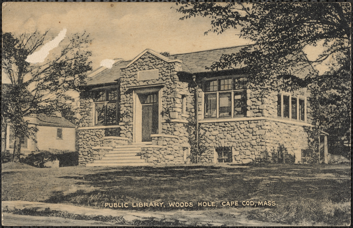 Public Library, Woods Hole, Cape Cod, Mass.