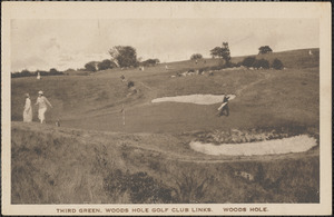 Third Green, Woods Hole Golf Club Links. Woods Hole.