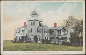 Residence Chas. R. Crane, Woods Hole, Mass.