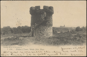 Glidden's Tower, Woods Hole, Mass.