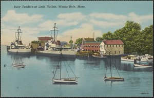 Buoy Tenders at Little Harbor, Woods Hole, Mass.