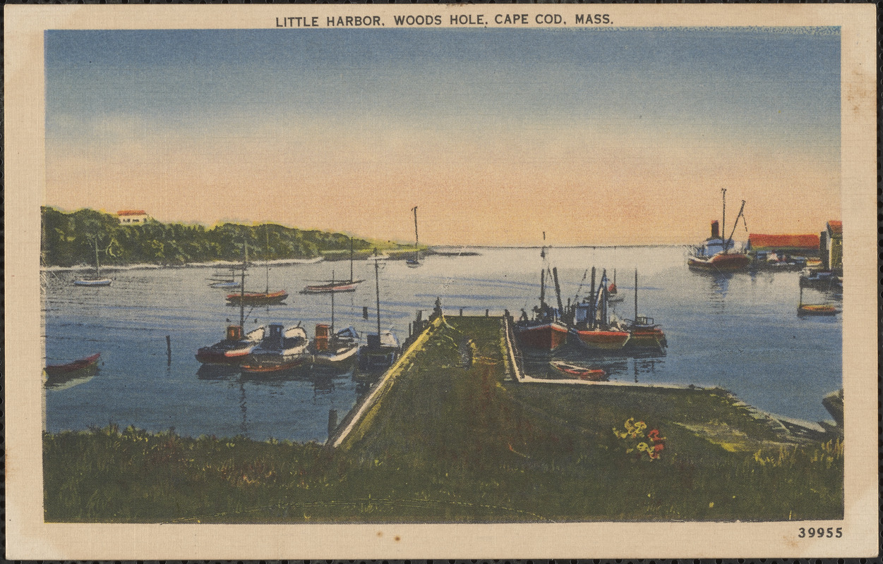 Little Harbor, Woods Hole, Cape Cod, Mass. Digital Commonwealth