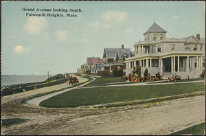 Grand Avenue looking South. Falmouth Heights, Mass.