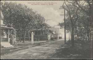 Hawthen Avenue, Looking South, Falmouth Heights, Mass.