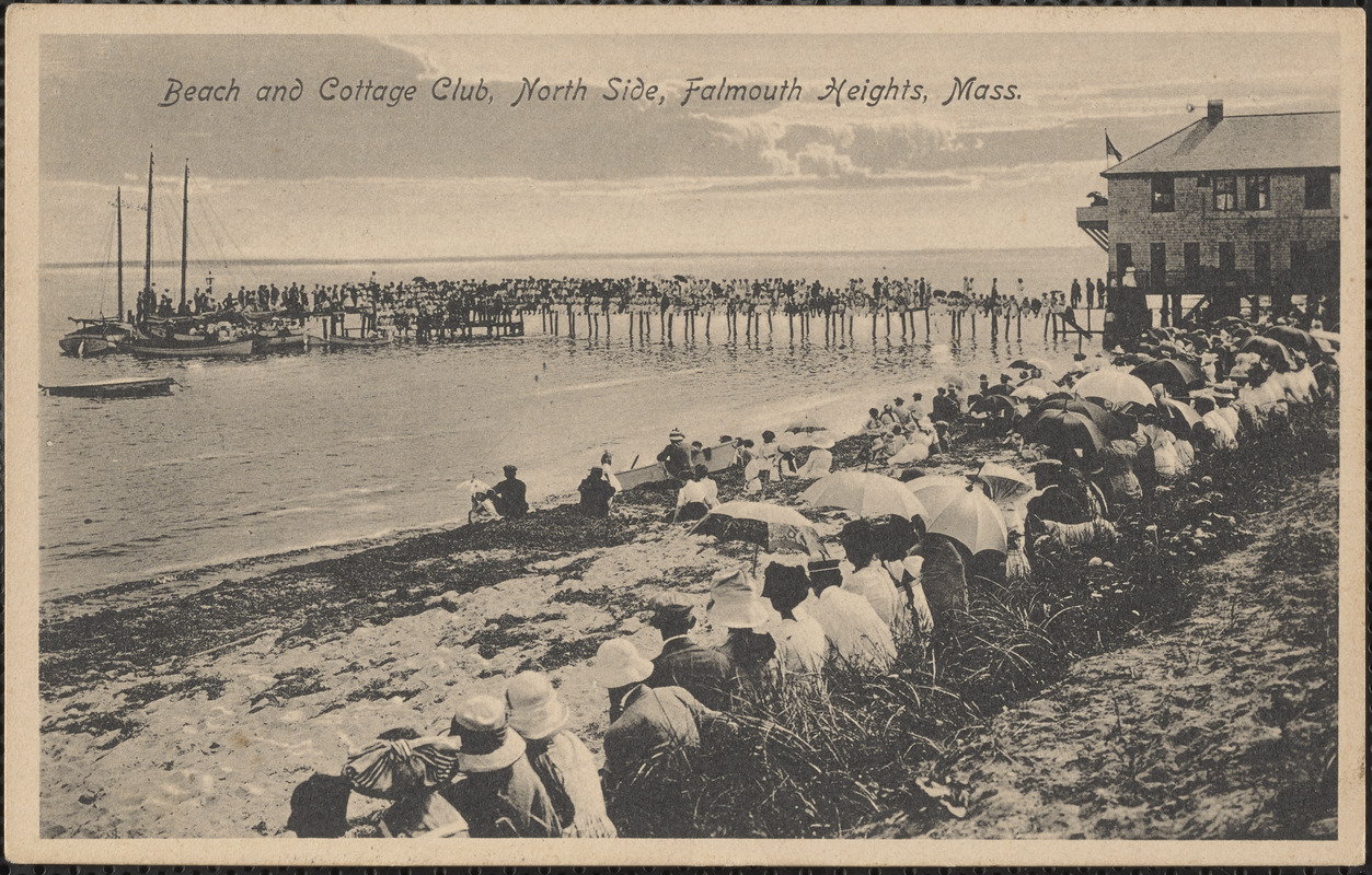 Beach and Cottage Club, North Side, Falmouth Heights, Mass.