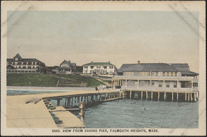 View from Casino Pier, Falmouth Heights, Mass.