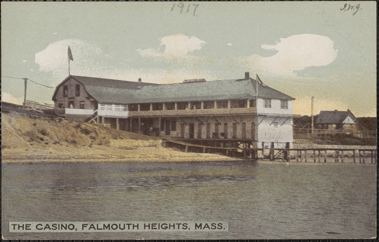 The Casino, Falmouth Heights, Mass. Digital Commonwealth