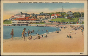 Beach Casino and Terrace Gables Hotel, Falmouth Heights, Mass.