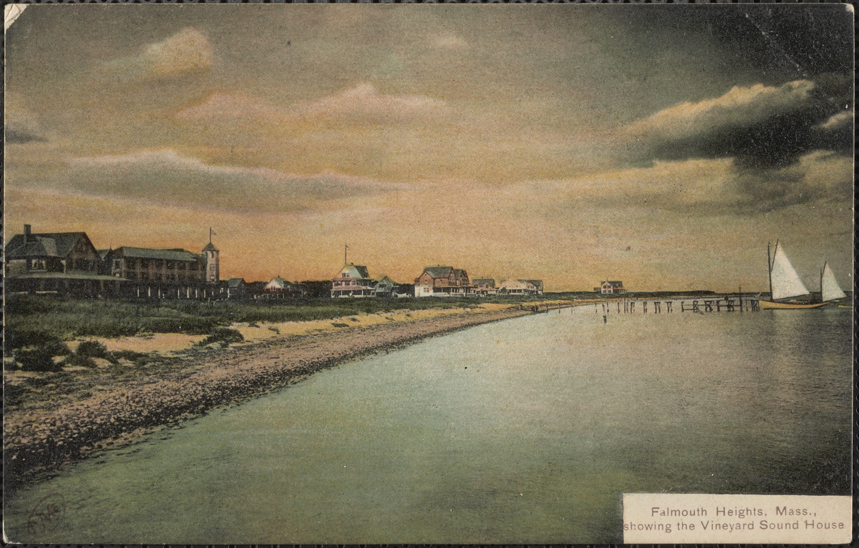 Falmouth Heights, Mass., showing the Vineyard Sound House
