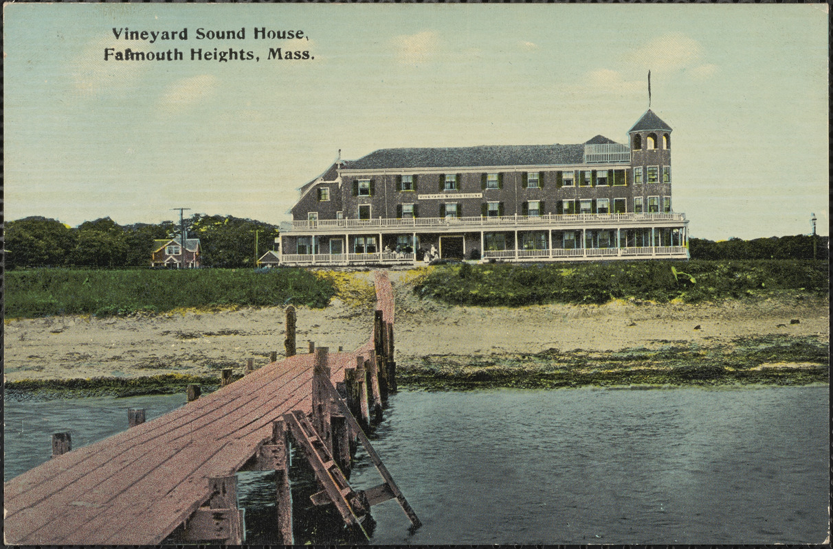 Vineyard Sound House Falmouth Heights Mass Digital Commonwealth   Image Access 800 