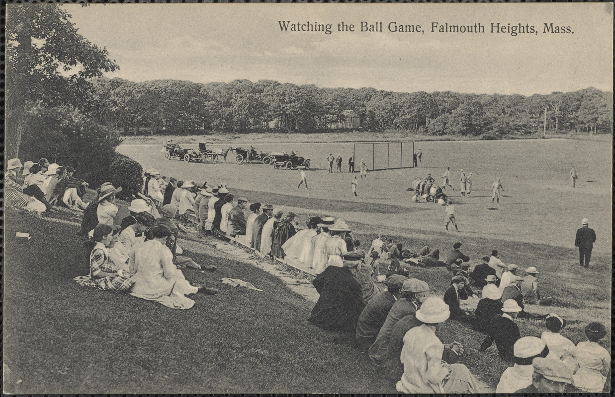 Watching the Ball Game, Falmouth Heights, Mass.