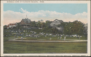 Baseball Game at Falmouth Heights, Mass.