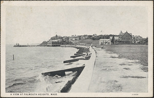 A View at Falmouth Heights, Mass.