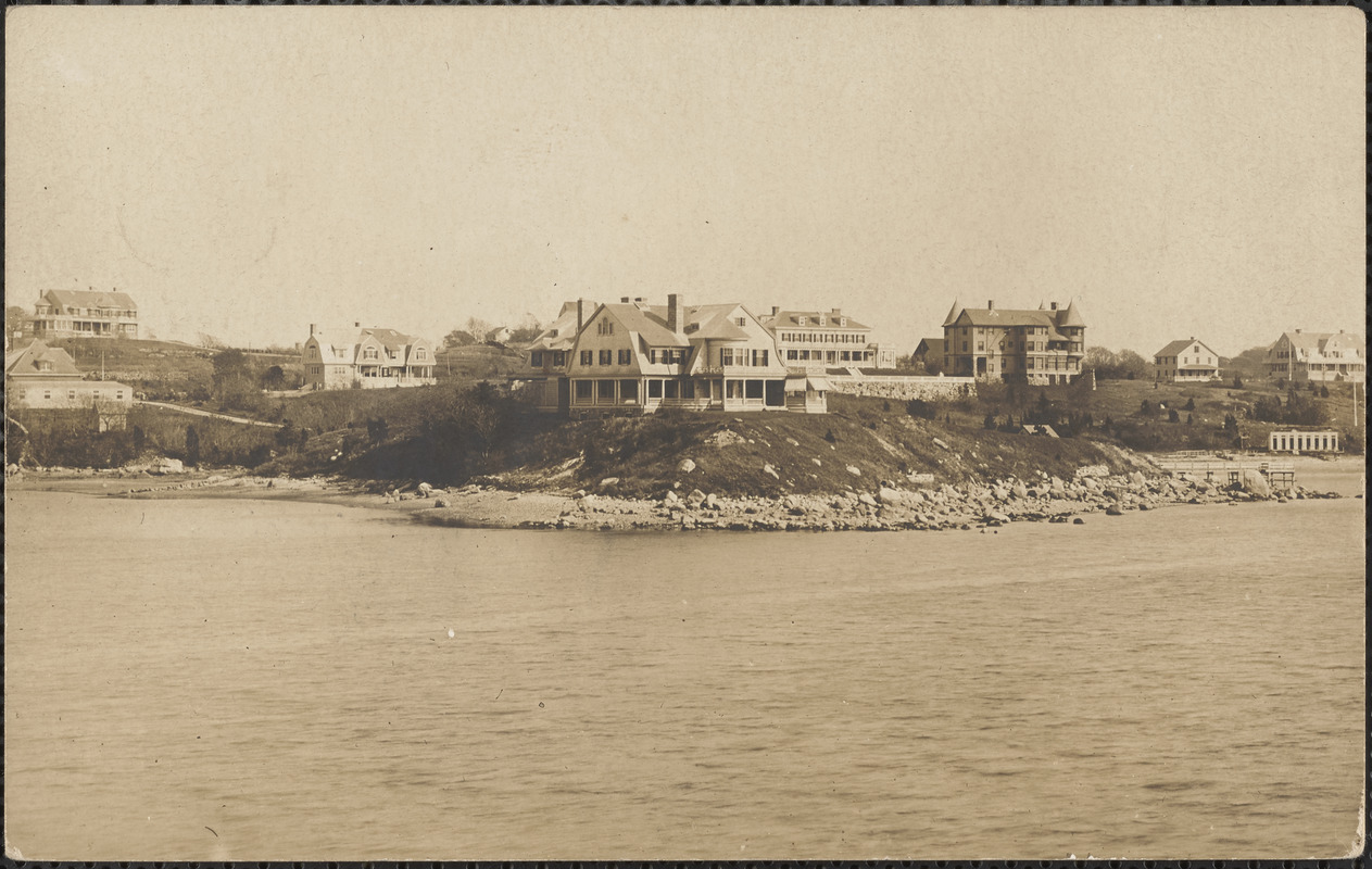 Cottages And Inn On Bluff - Digital Commonwealth