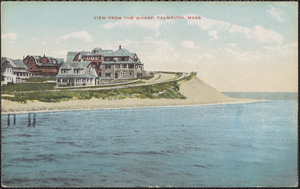 View from the Wharf, Falmouth, Mass.