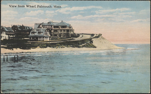 View from Wharf, Falmouth, Mass.