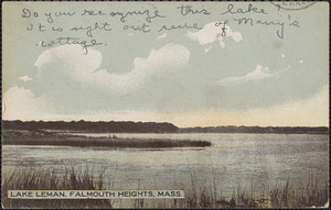 Lake Leman, Falmouth Heights, Mass.