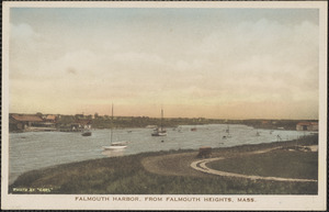 Falmouth Harbor, From Falmouth Heights, Mass.