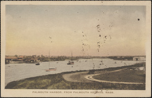 Falmouth Harbor, From Falmouth Heights, Mass.