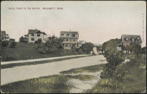 Shell Road to the Water, Megansett, Mass.