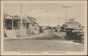Street View, Silver Beach, No. Falmouth, Mass.