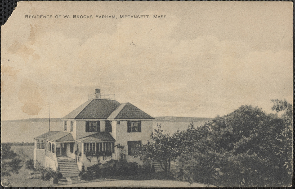 Residence of W. Brooks Parham, Megansett, Mass.