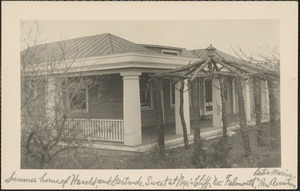 Summer home of Harold and Gertrude Sweet