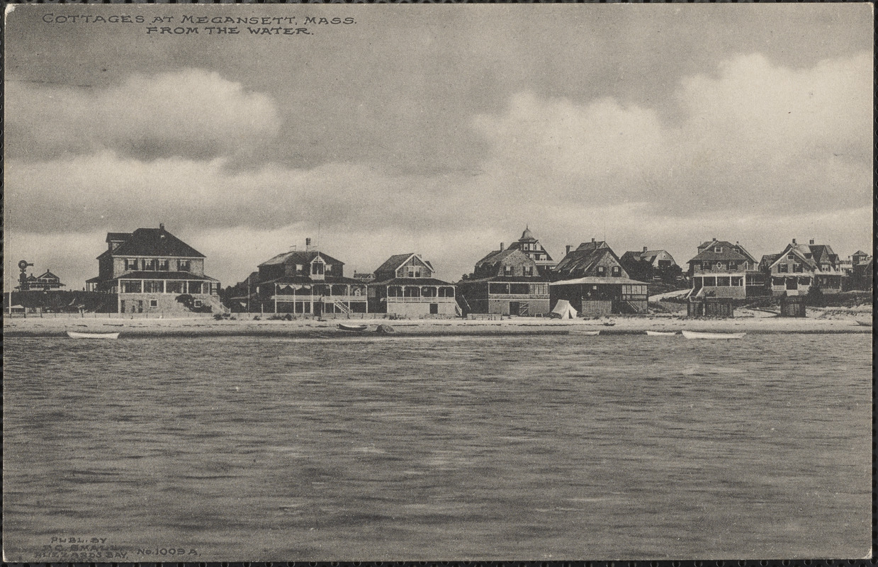 Cottages at Megansett, Mass. From the Water
