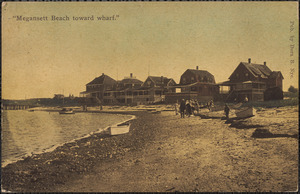 Megansett Beach toward wharf